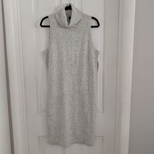 MSK Womens Sleeveless‎ Sweater Dress MEDIUM Classic Career Turtleneck Soft Knit